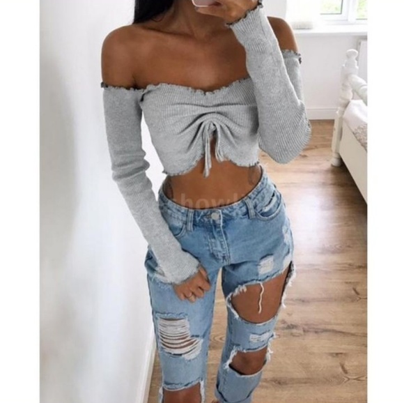 Strapless Ruffle Top - Picture 6 of 8